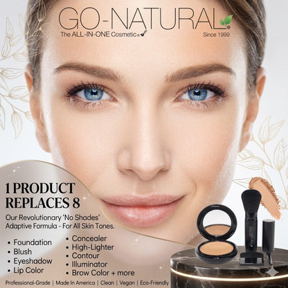 GO NATURAL® ALL-IN-ONE® Powder - Travel Gift Set  DestGlow