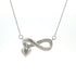 Natural .04ct Diamond Fashion Pendants Sterling Silver by Bids.com