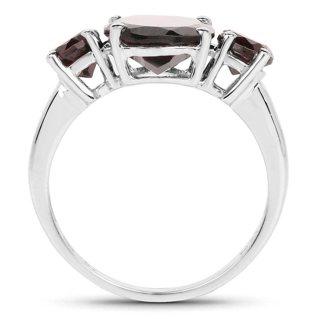 5.01 Carat Genuine Garnet .925 Sterling Silver Ring by Bids.com