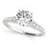 14k White Gold Diamond Engagement Ring With Single Row Band (1 3/4 cttw) by Bids.com