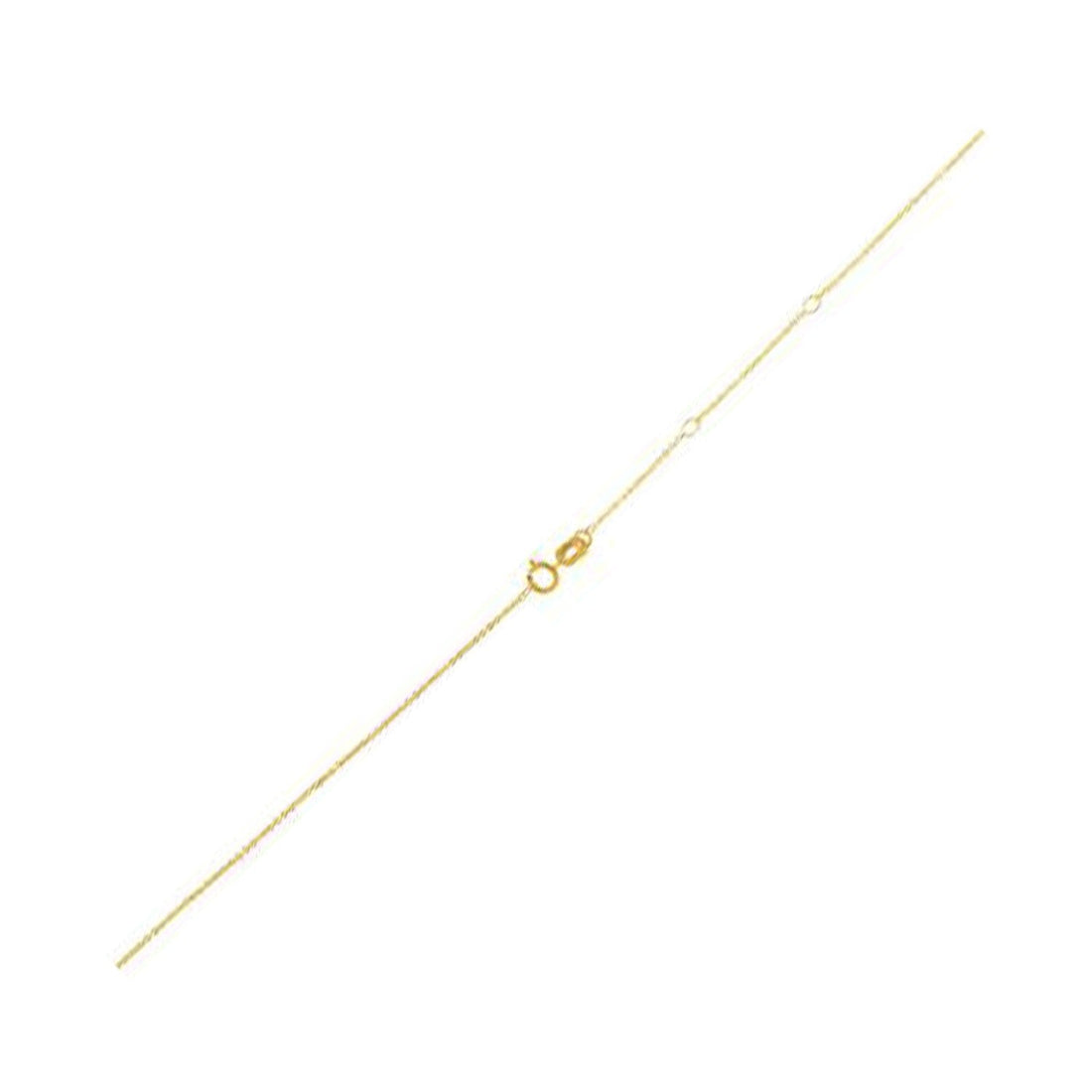 Adjustable Cable Chain in 14k Yellow Gold (0.97 mm) by Bids.com