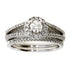1.00ct Diamond Engagement Ring Set 14KT White Gold by Bids.com