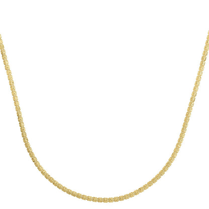 Ice Barrel Chain in 14k Yellow Gold (2.70 mm) by Bids.com