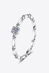 Sparkala™ 925 Sterling Silver Rhodium-Plated Beaded Ring by Sparkala