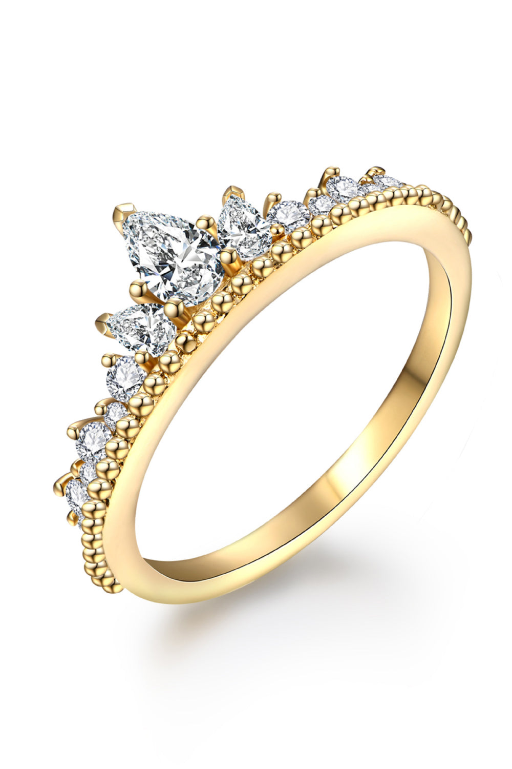 Crown Shape Sparkala™ Ring - DestGlow