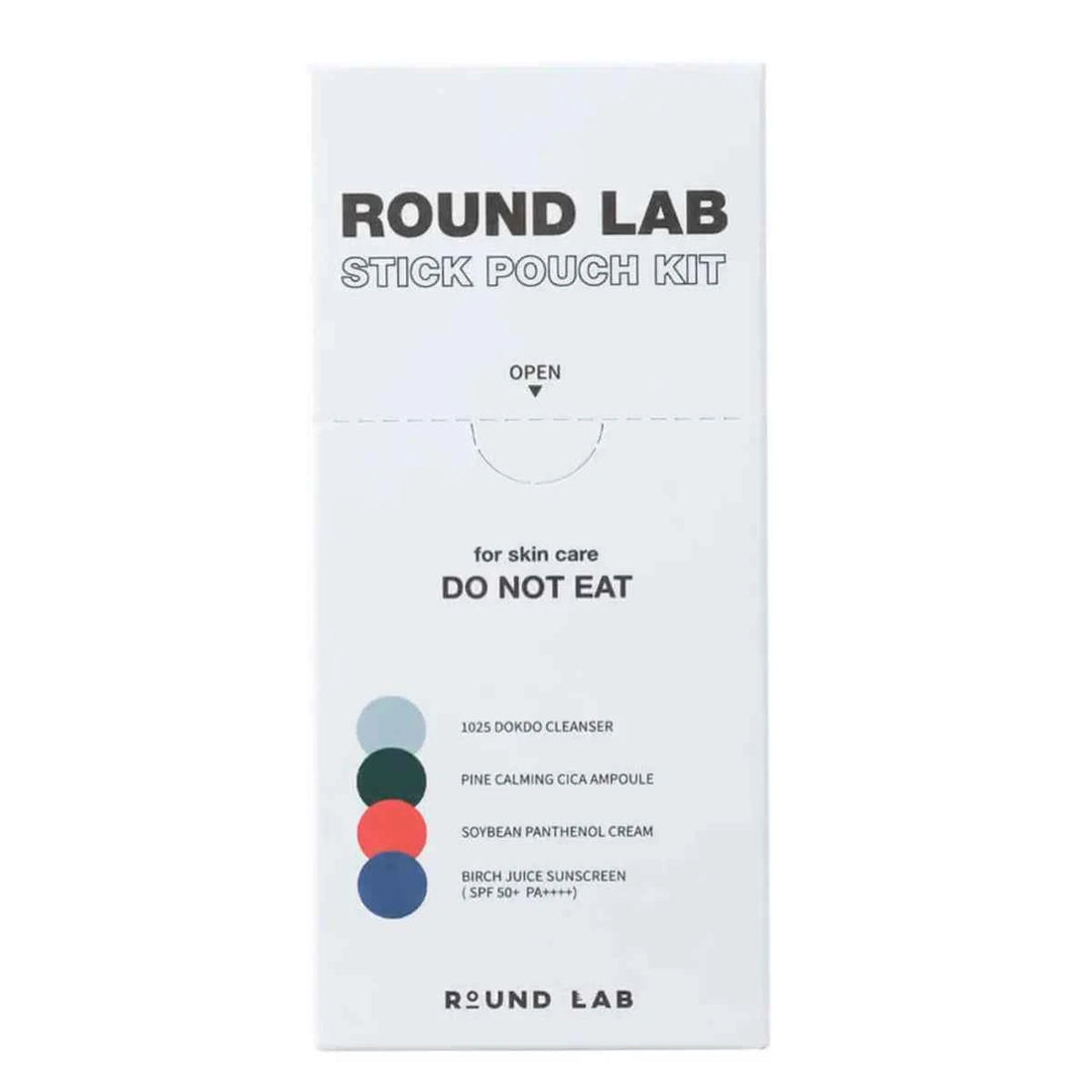 Round Lab Stick Pouch Kit