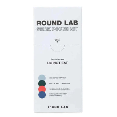 Round Lab Stick Pouch Kit