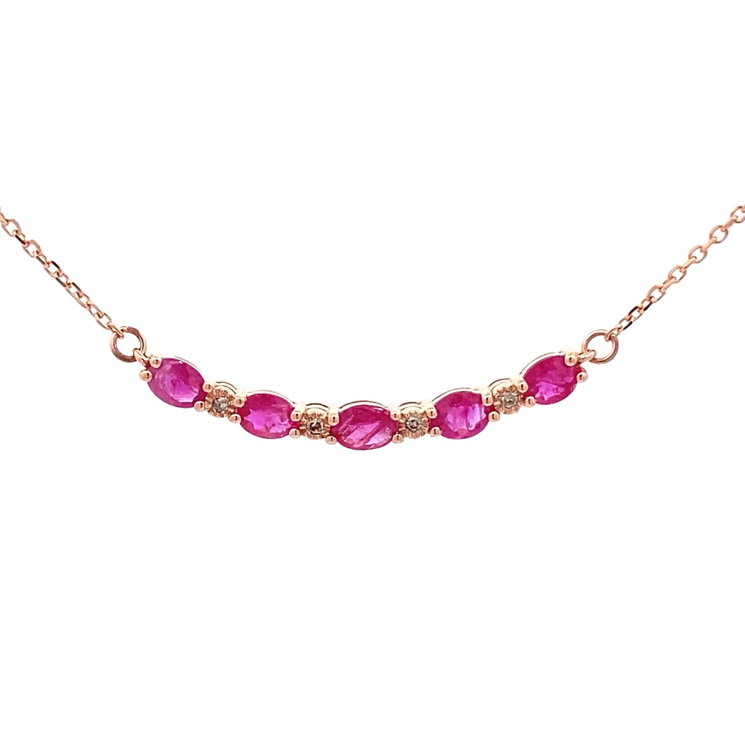 .73ct Ruby Diamond Fashion Pendants 10KT Rose Gold by Bids.com