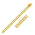 5.0 mm 14k Yellow Gold Dual Row Rope Bracelet by Bids.com