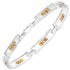 2.52 Carat Genuine Yellow Sapphire .925 Sterling Silver Bracelet  DestGlow