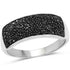 0.43 Carat Genuine Black Diamond .925 Sterling Silver Ring by Bids.com