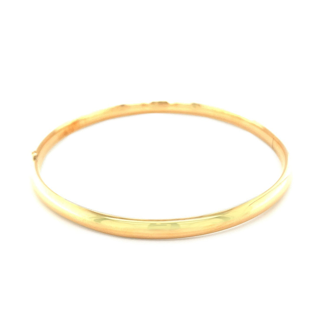 Classic Bangle in 14k Yellow Gold (5.0mm) by Bids.com