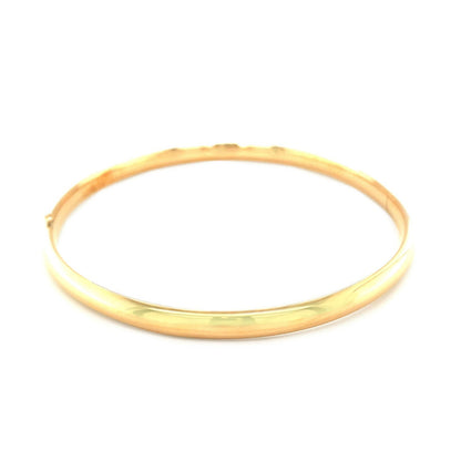 Classic Bangle in 14k Yellow Gold (5.0mm) by Bids.com