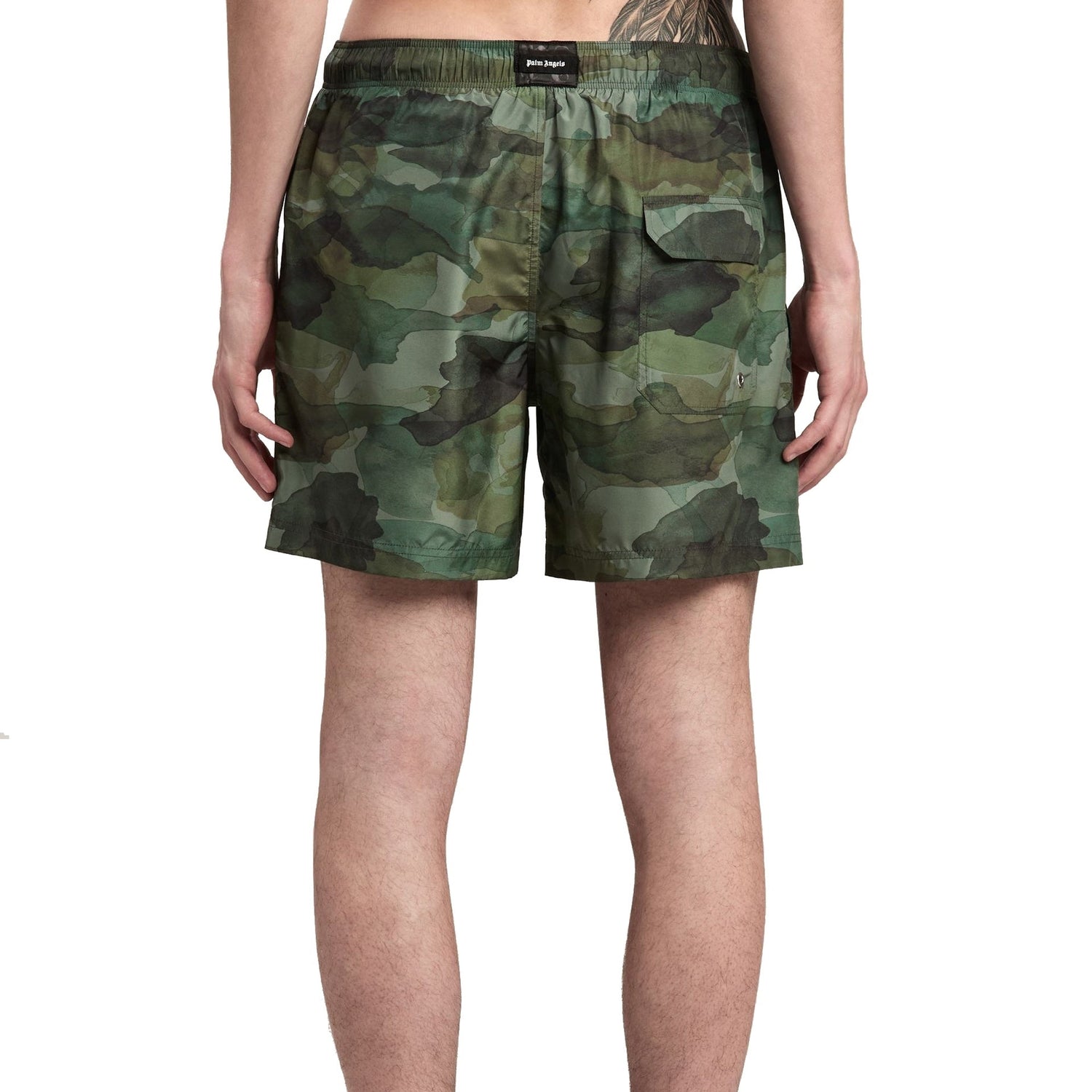 Palm Angels Camouflage Swim Shorts Men by Luosophy