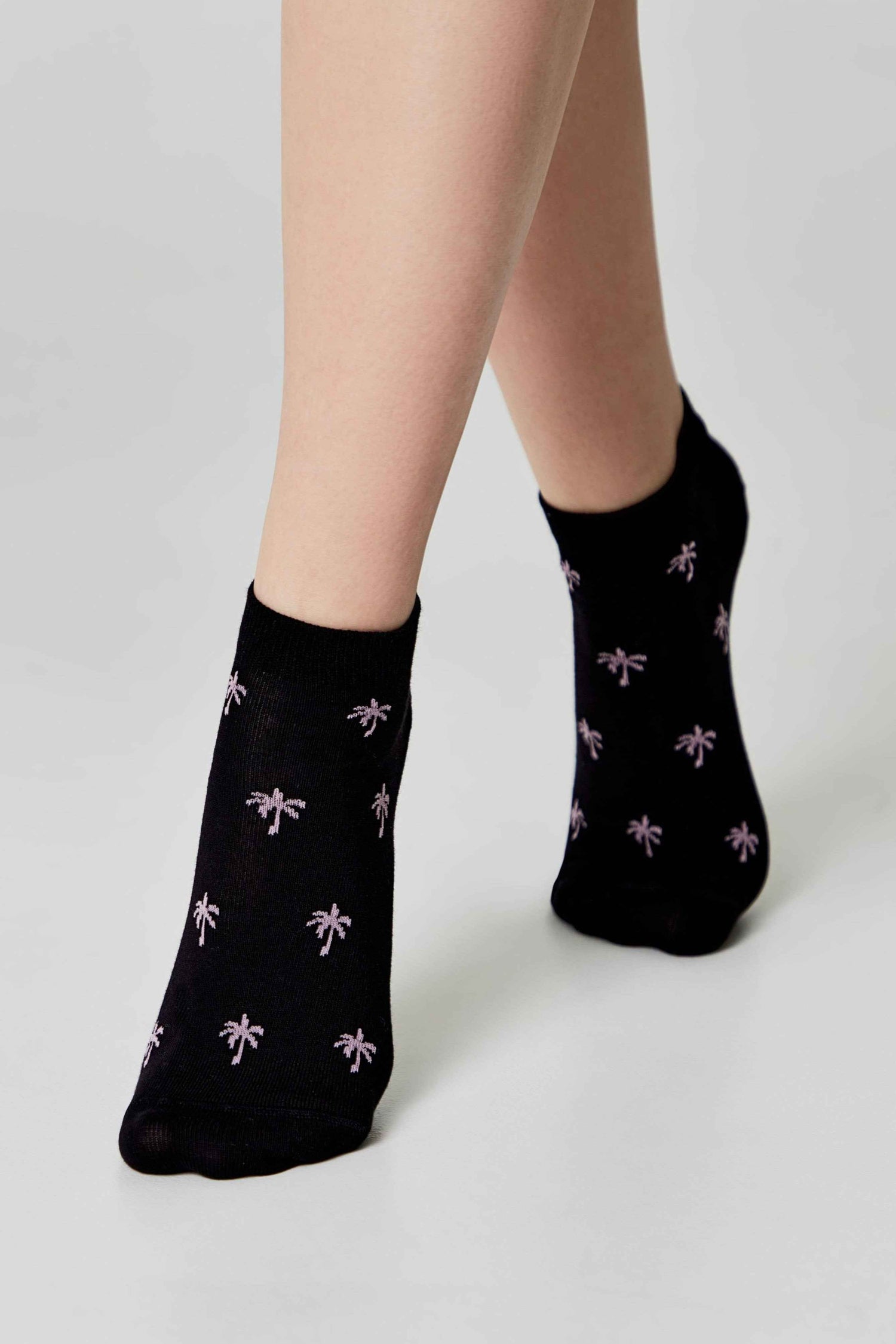 Cotton Ankle Socks Conte Active - 589 Palm Trees