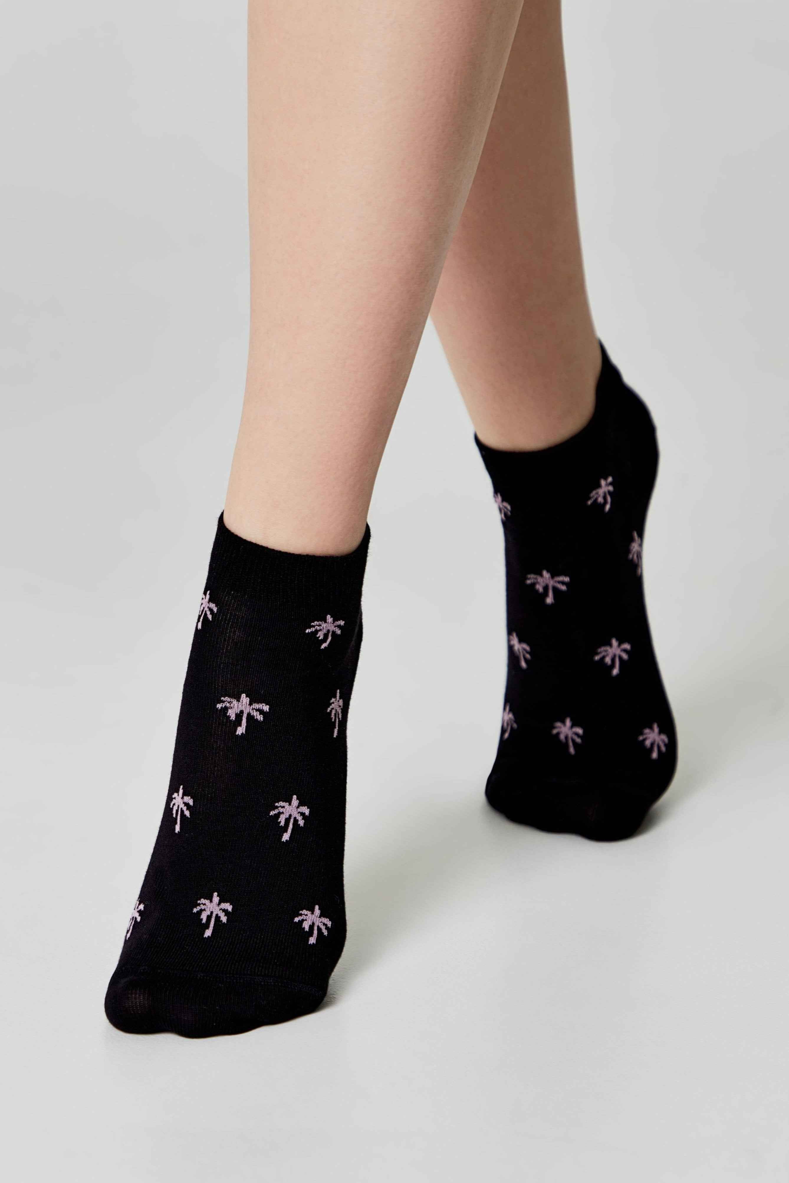 Cotton Ankle Socks Conte Active - 589 Palm Trees