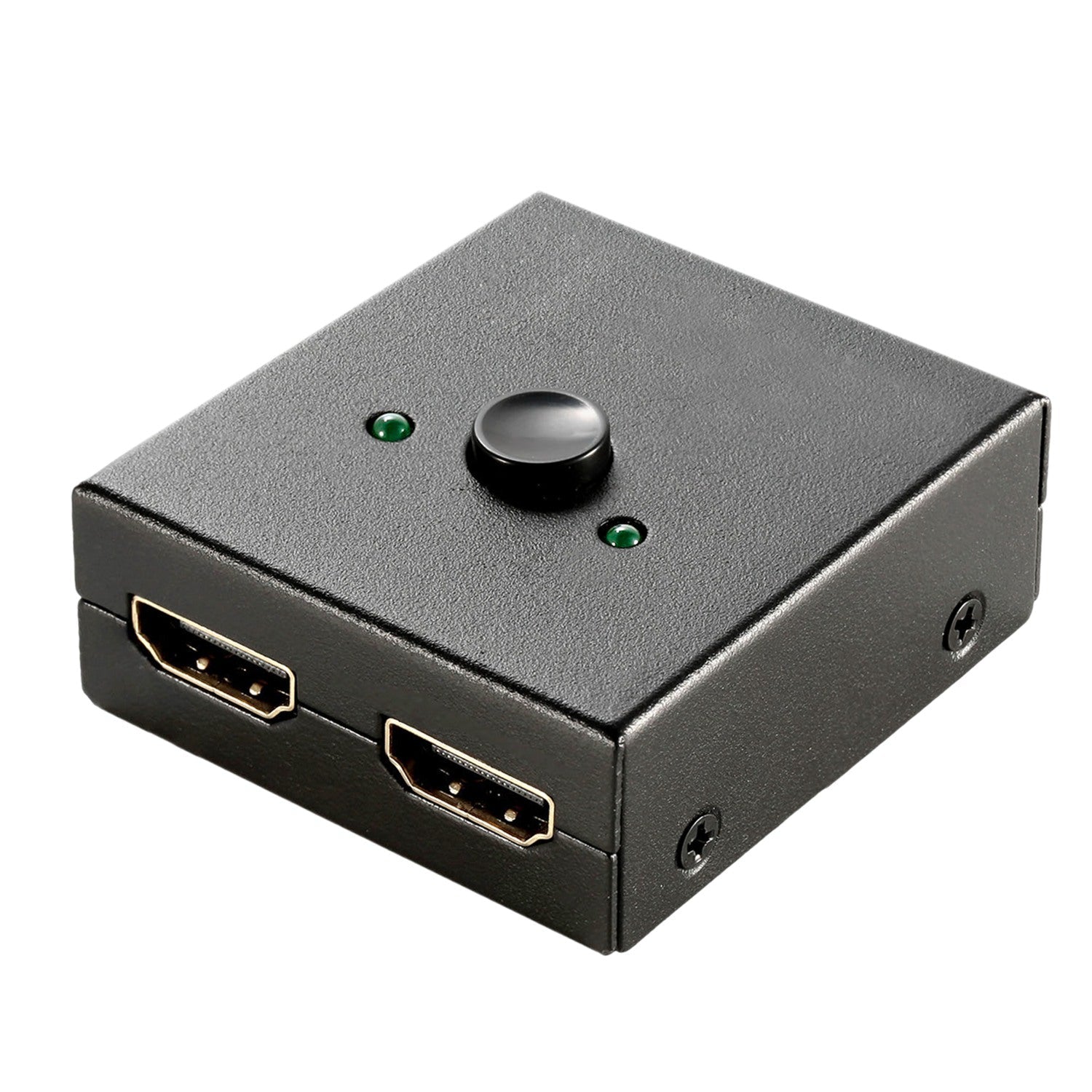 HD IN &amp; HD OUT Bi-directional Switch Adapter 1x2 or 2x1 4K HDTV Splitter Converter Hub Manual Switcher Supports HD 3D 1080P for DVD HDTV Projector Dis