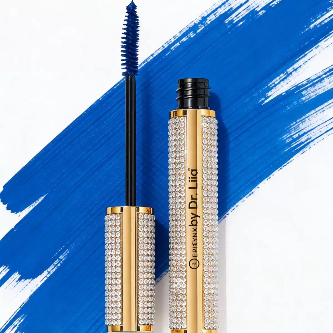 Mega Volume Vegan Mascara – Smudge-Proof with Handmade Diamond Case by EpiLynx