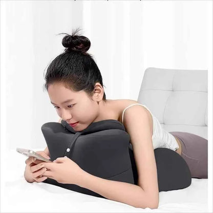 ProneLuxe™ Memory-Foam Face-Down Ergonomic Bed Pillow
