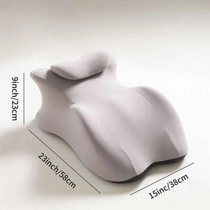 ProneLuxe™ Memory-Foam Face-Down Ergonomic Bed Pillow