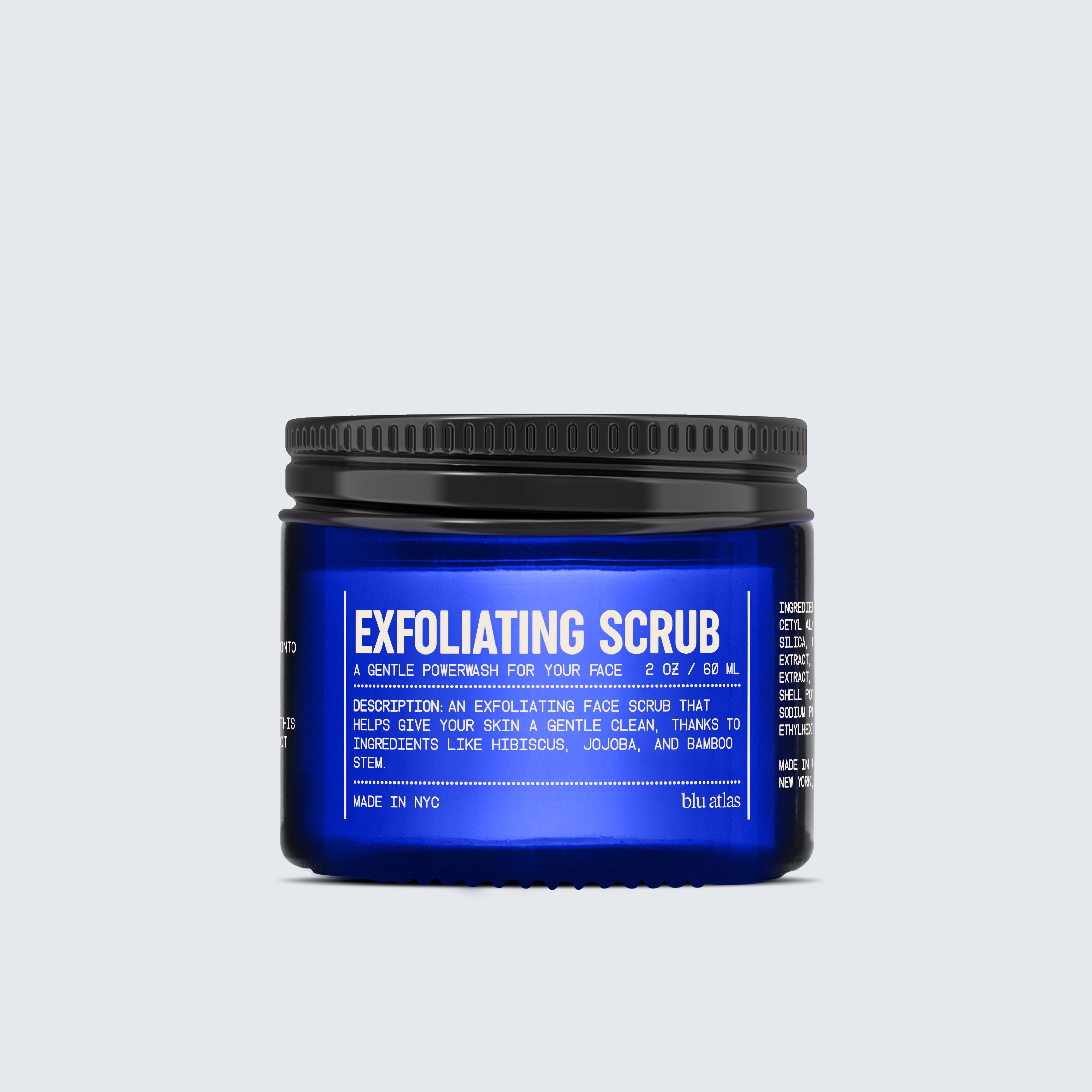 Gentle Exfoliating Scrub for All Skin Types by Blu Atlas