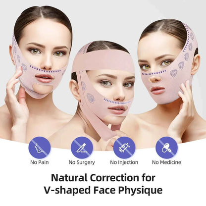 V-LineLift™ Face Slimming Band – Double Chin Support &amp; Contouring