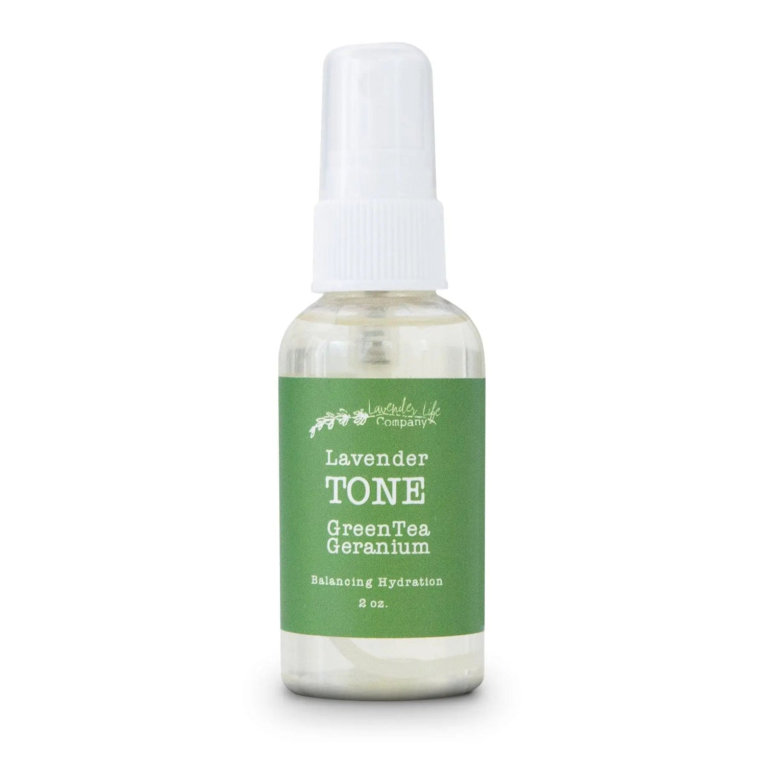 Facial Toner with Organic Lavender, Green Tea &amp; Geranium by Lavender Life Company