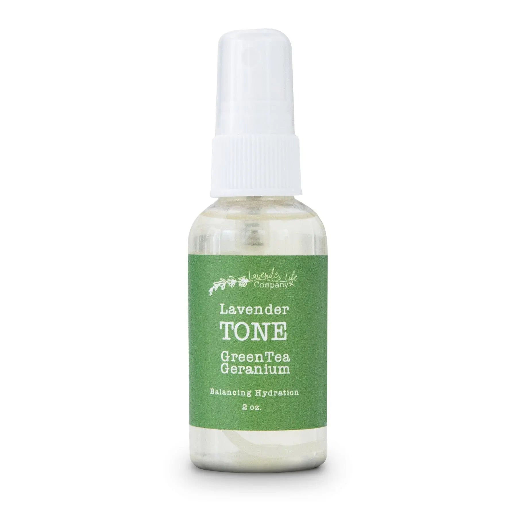 Facial Toner with Organic Lavender, Green Tea &amp; Geranium by Lavender Life Company