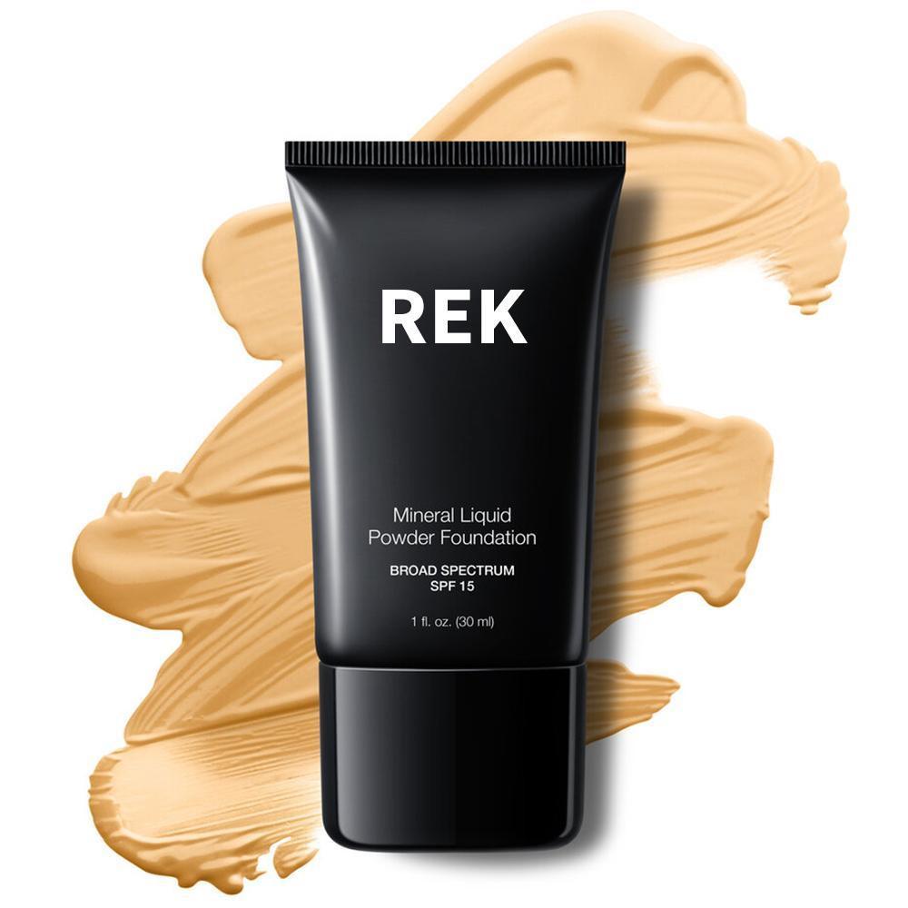 Mineral Liquid Powder Foundation with SPF 15 | REK Cosmetics — Multiple Shades by REK Cosmetics