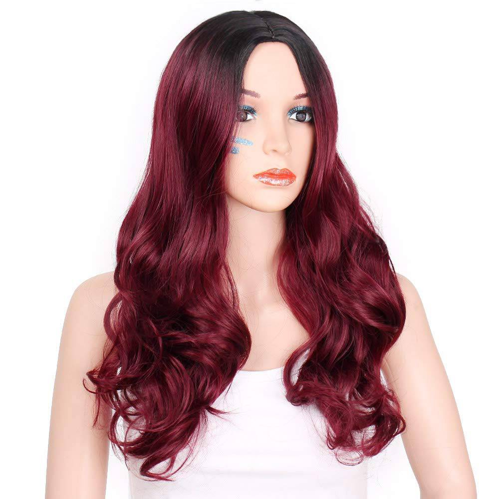 VIP Extensions Fashion Synthetic Wig, Long Wavy Hair