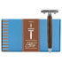 Fatip Double Edge Safety Razor Wood Noce Pc
