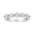 14K White Gold 1.00 Cttw Brilliant Round Cut Diamond 5-Stone Band Ring (H-I Color, SI2-I1 Clarity) - Ring Size 7 by Bids.com