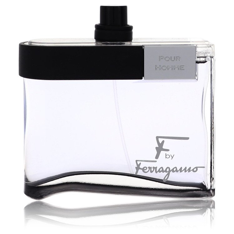 F Black by Salvatore Ferragamo Eau De Toilette Spray (Tester) 3.4 oz for Men 