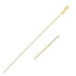 14k Yellow Gold Classic Box Chain 0.45mm by Bids.com