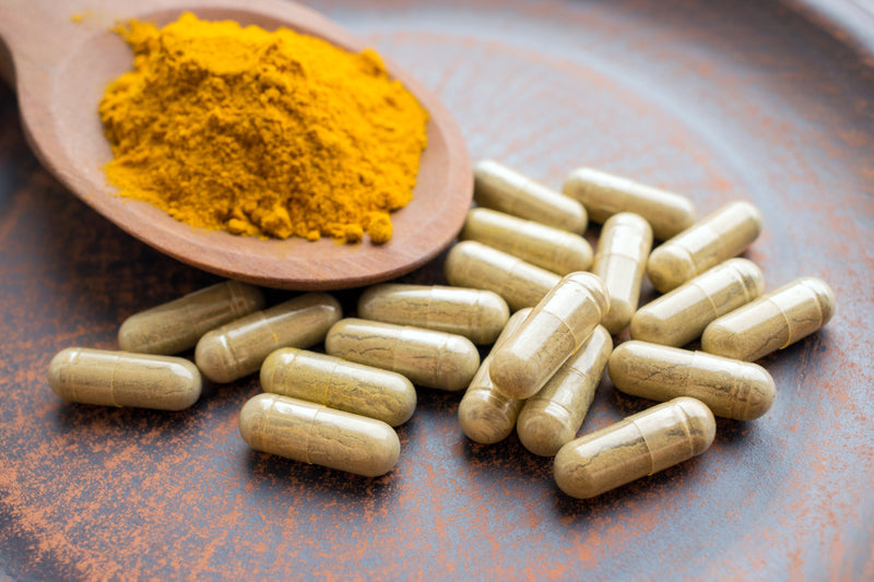 Fermented Turmeric Powder Capsules - Ease Joint Pain and Increase Immune Vitality with Enhanced Bioavailability - 120 Capsules by America&