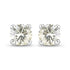 0.71 Carat Genuine White Diamond 14K White Gold Earrings by Bids.com