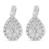 10k White Gold Round Cut Diamond Earrings (0.75 cttw, H-I Color, I1-I2 Clarity) by Bids.com