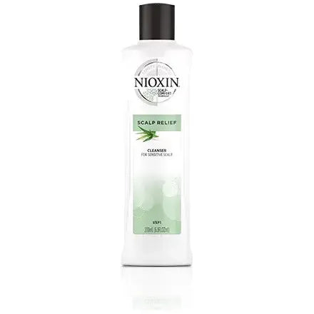 Nioxin Scalp Relief Cleanser Shampoo for Sensitive Dry and Itchy Scalp 6.7 Oz by Pasteur Pharmacy