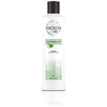Nioxin Scalp Relief Cleanser Shampoo for Sensitive Dry and Itchy Scalp 6.7 Oz by Pasteur Pharmacy