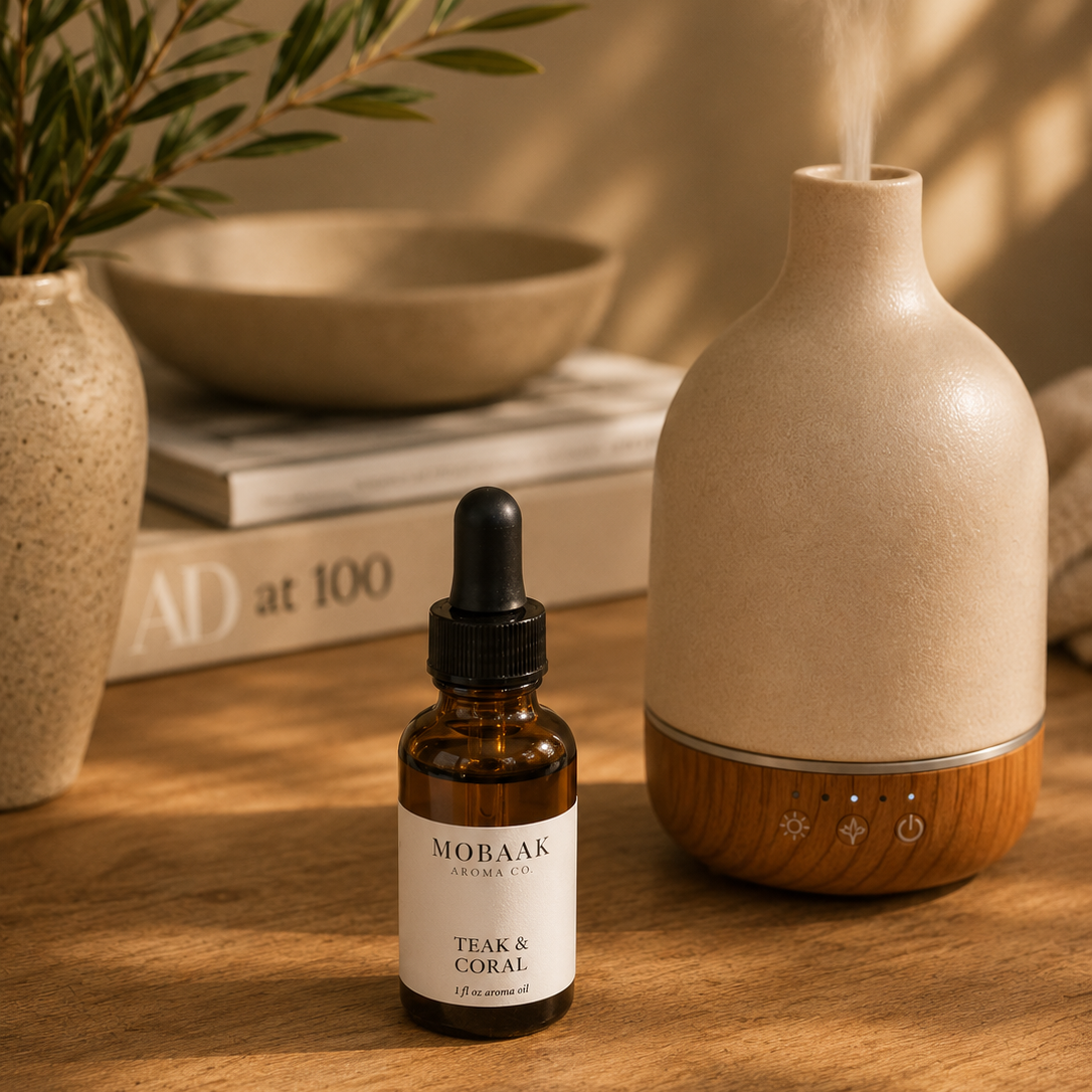 Teak + Coral Aroma Oil by Mobaak Aromatherapy Shoppe