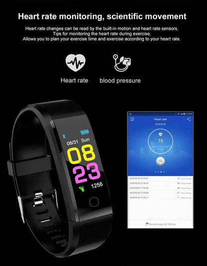 Fitness Smart Watch Activity Tracker - Smarter Wellness at Your Fingertips