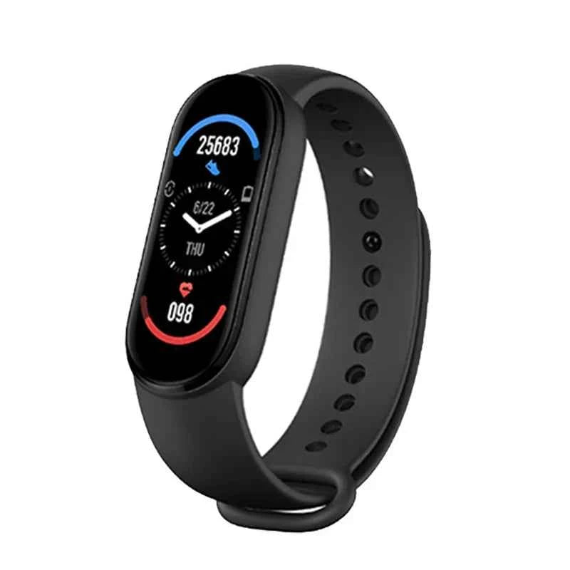 FitTrack™ M6 Fitness Smartwatch – Heart Rate &amp; Activity Monitor