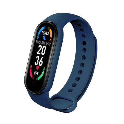 FitTrack™ M6 Fitness Smartwatch – Heart Rate &amp; Activity Monitor