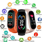 FitTrack™ M6 Fitness Smartwatch – Heart Rate & Activity Monitor