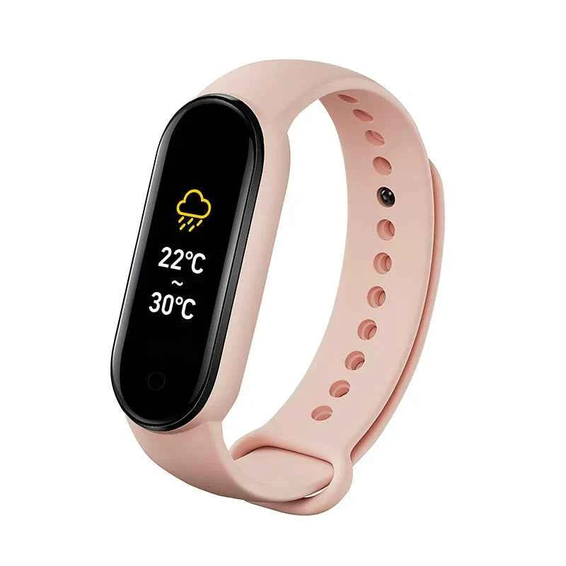 FitTrack™ M6 Fitness Smartwatch – Heart Rate &amp; Activity Monitor