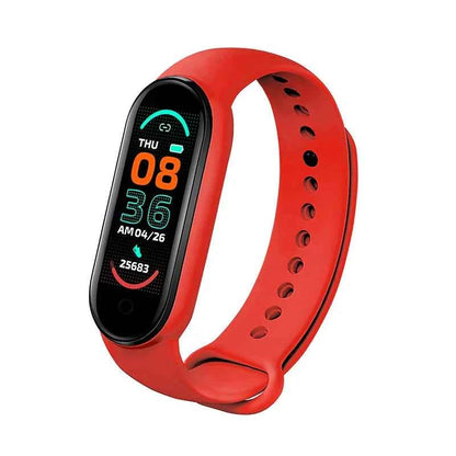 FitTrack™ M6 Fitness Smartwatch – Heart Rate &amp; Activity Monitor