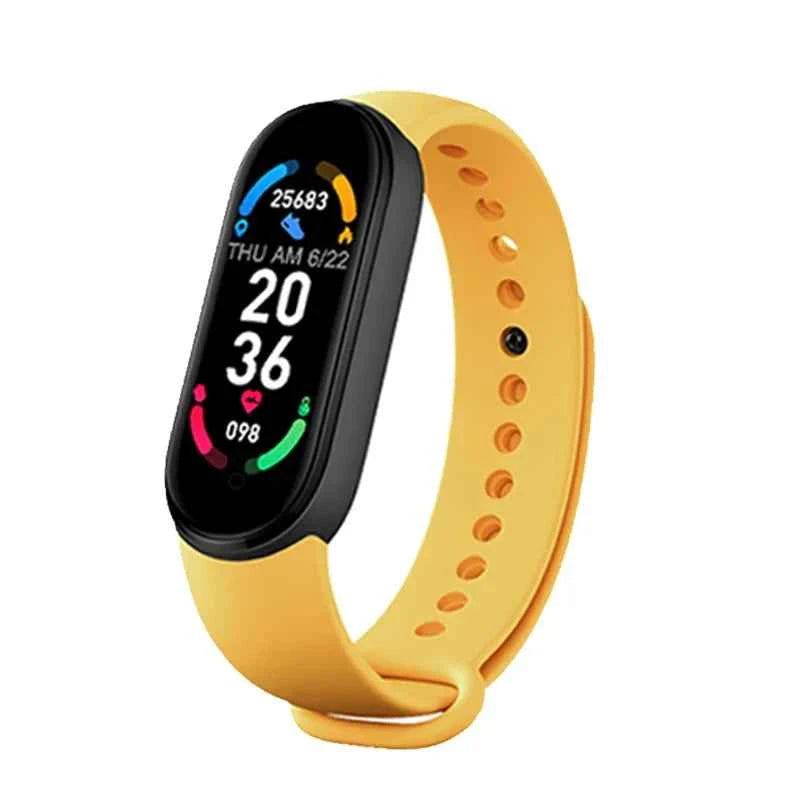 FitTrack™ M6 Fitness Smartwatch – Heart Rate &amp; Activity Monitor