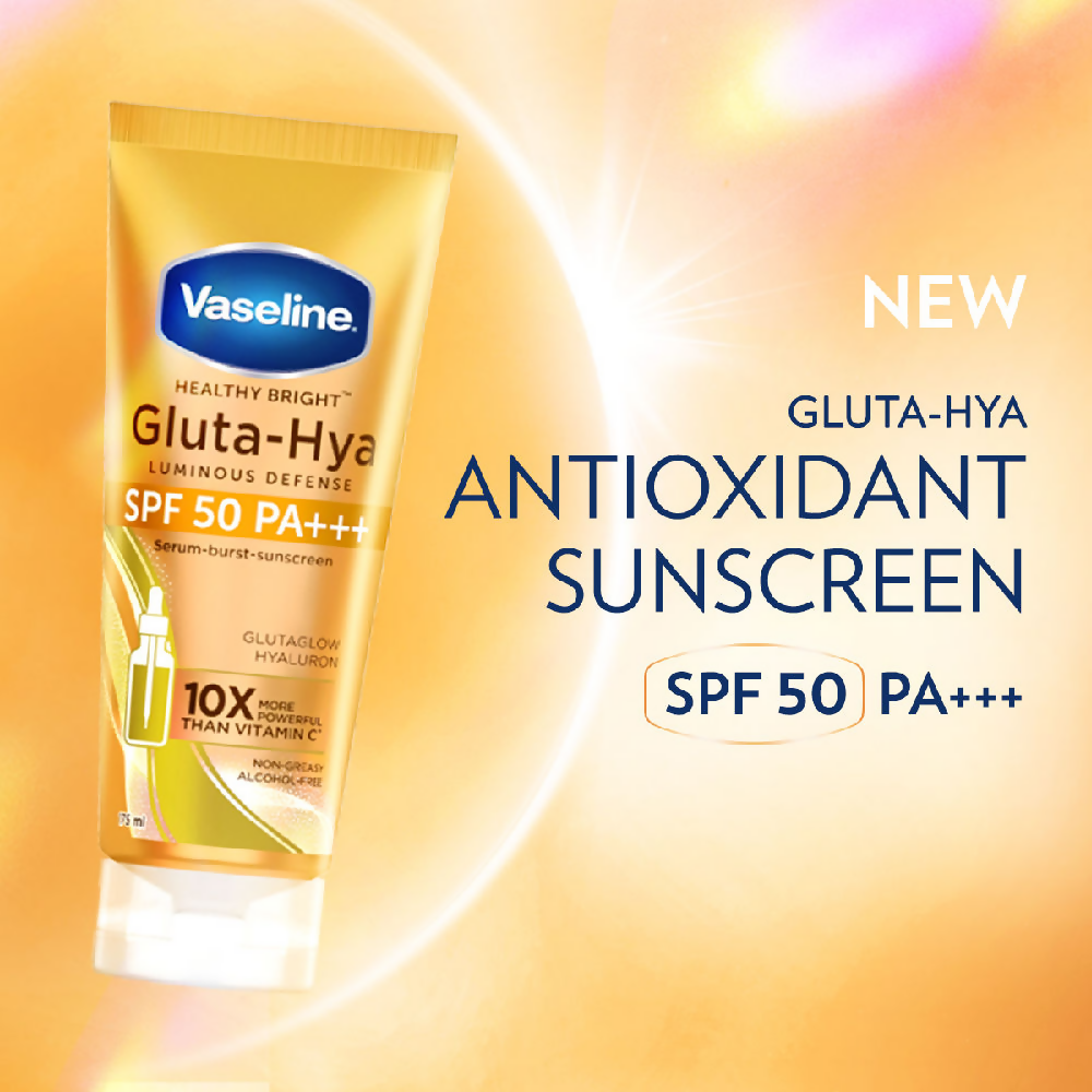 Vaseline Gluta Hya Antioxidant SPF 50 PA+++ Sunscreen