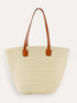 Flat Strap Trapezoid Tote  DestGlow