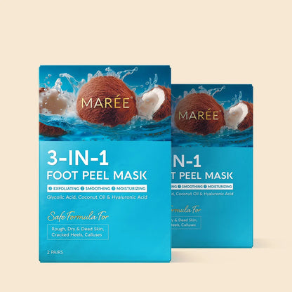 Exfoliating &amp; Hydrating Foot Mask by Maree